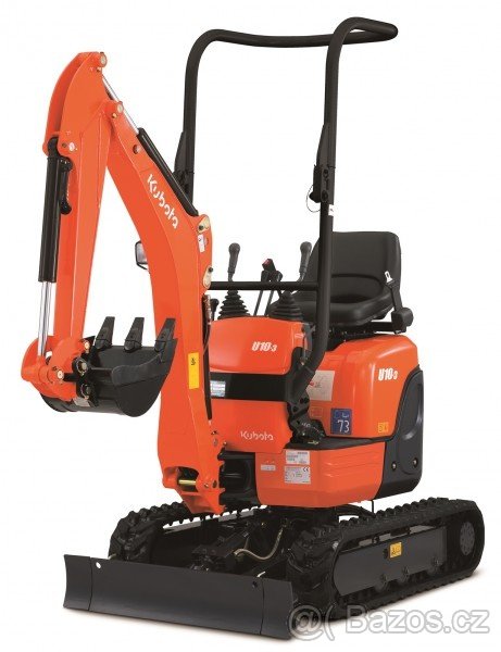 Minibagr Kubota U10-3 - 2