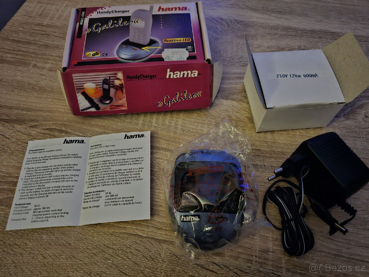 Nabíječka Hama pro Alcatel Easy/db. - 2