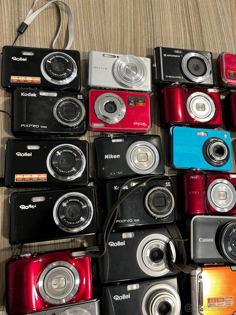 Fotoaparáty na náhradní díly - 2