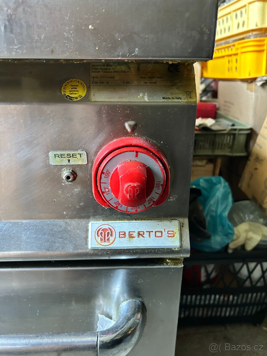 Elektrická Fritéza BERTOS E7F10 8MS - 2