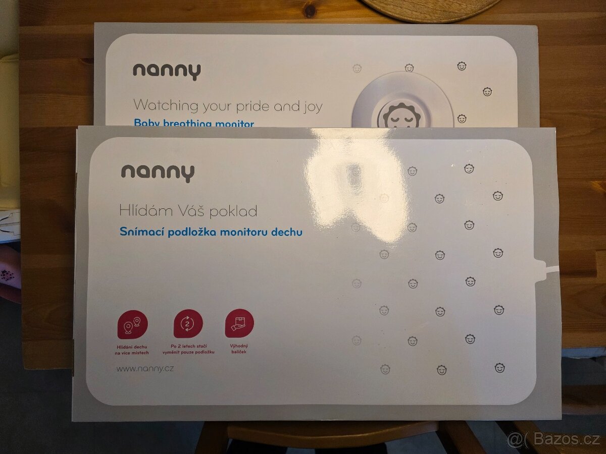 Nanny BM-02 a BM-02D Monitor dechu miminka - 2