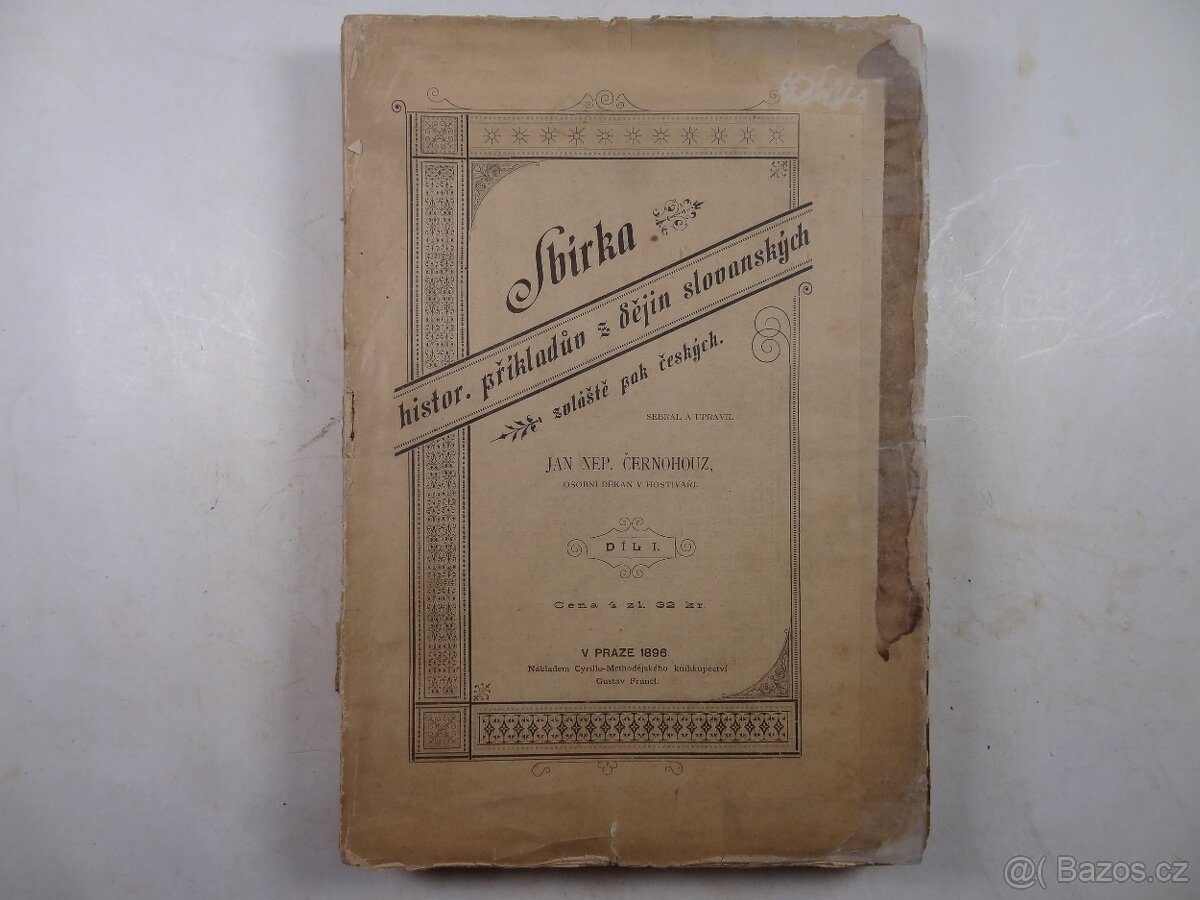 Sbírka historických příkladův z dějin Slovanských I a II díl - 2