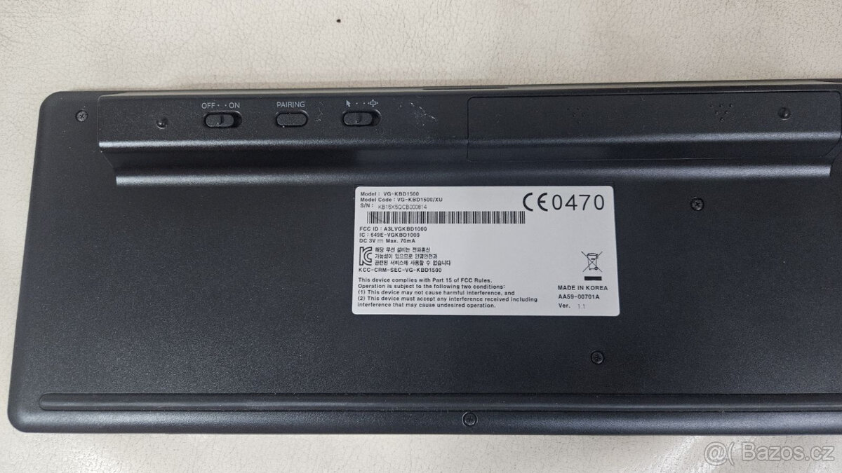 Bluetooth klávesnice k TV Samsung - 2