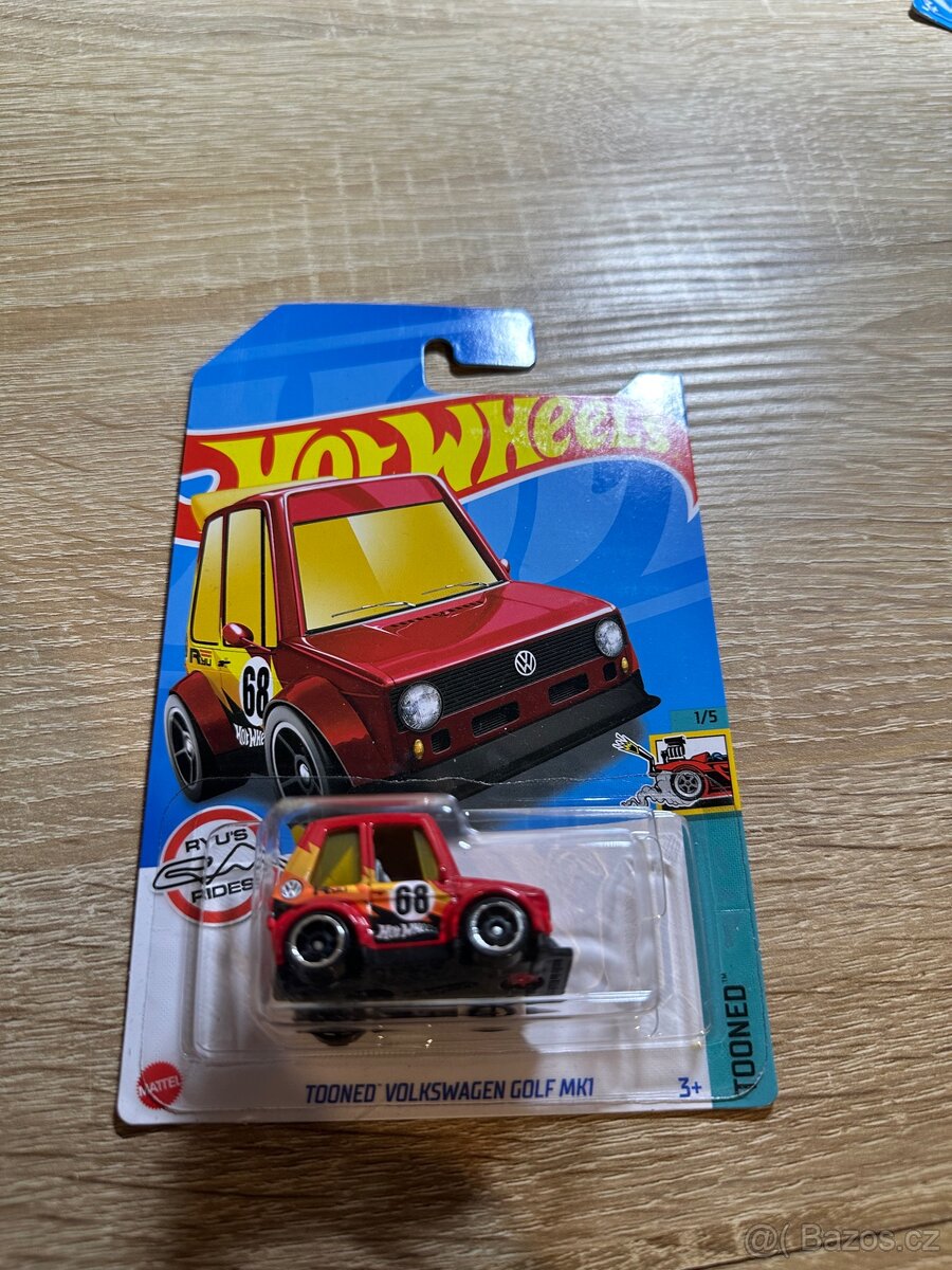 Hot wheels TOONED 7ks - 2