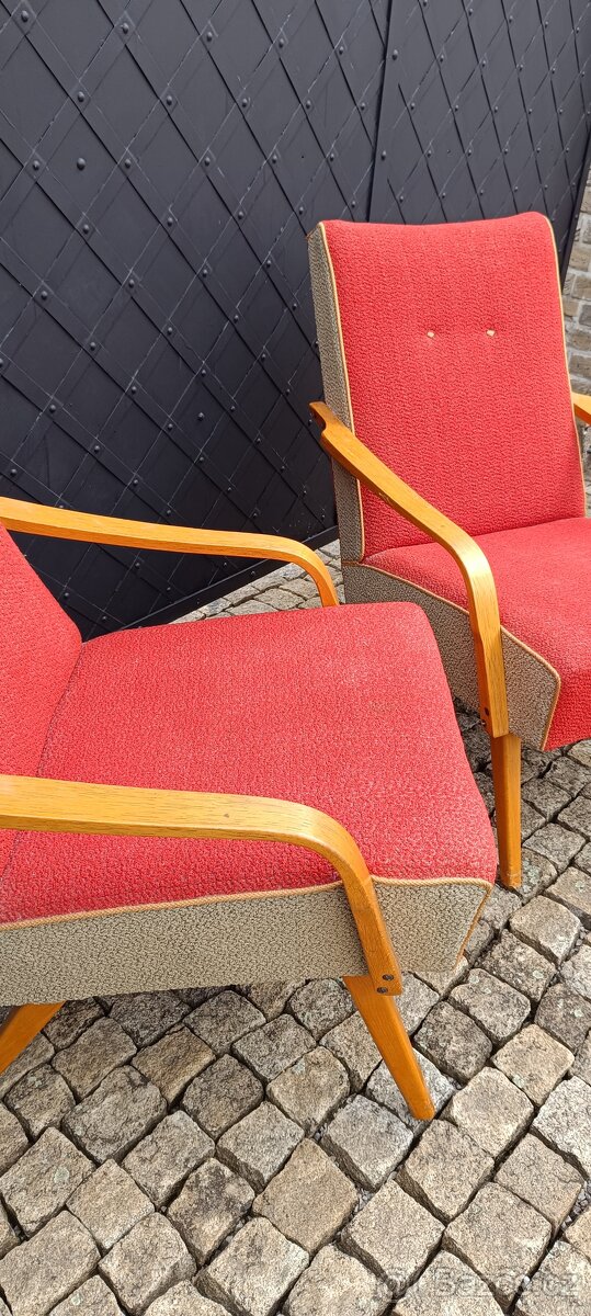 Retro křesla J. Smíšek - 2