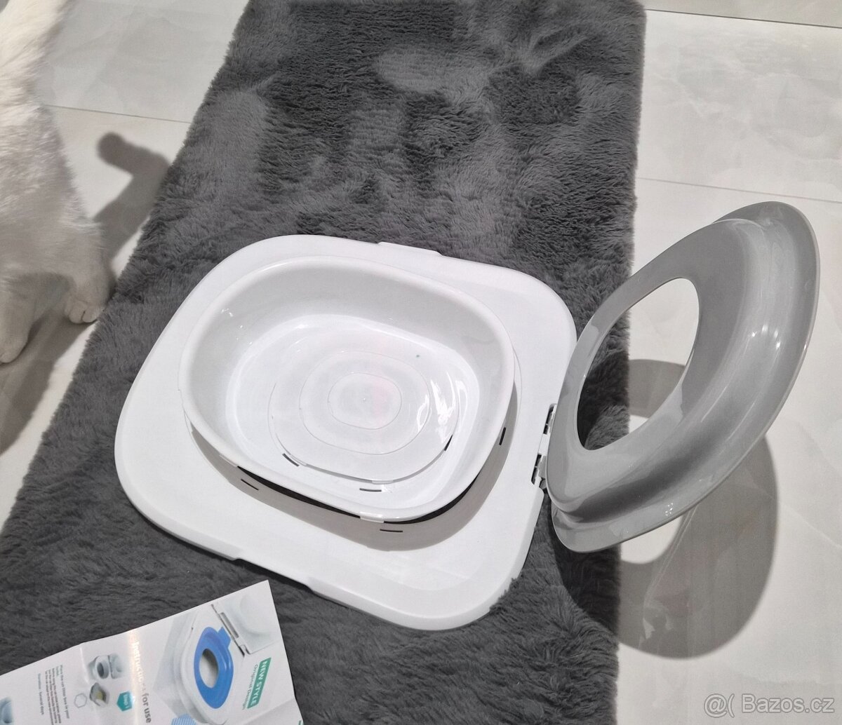 Kočičí toaleta - trenink - 2