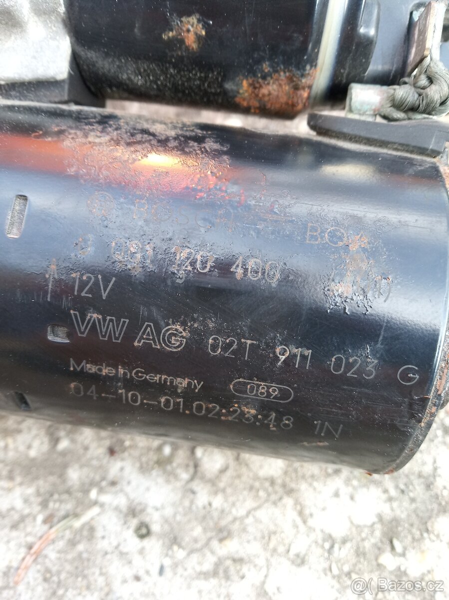 Škoda Fabie 1,startér 1,2benzin 47kw - 2