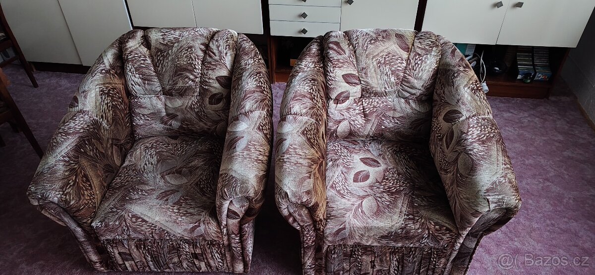 sedačka a dvě křesla - 2