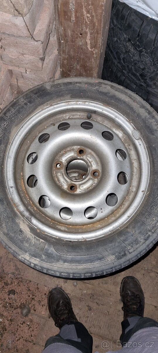 Pneu+ocelé disky Ford Fiesta - 2