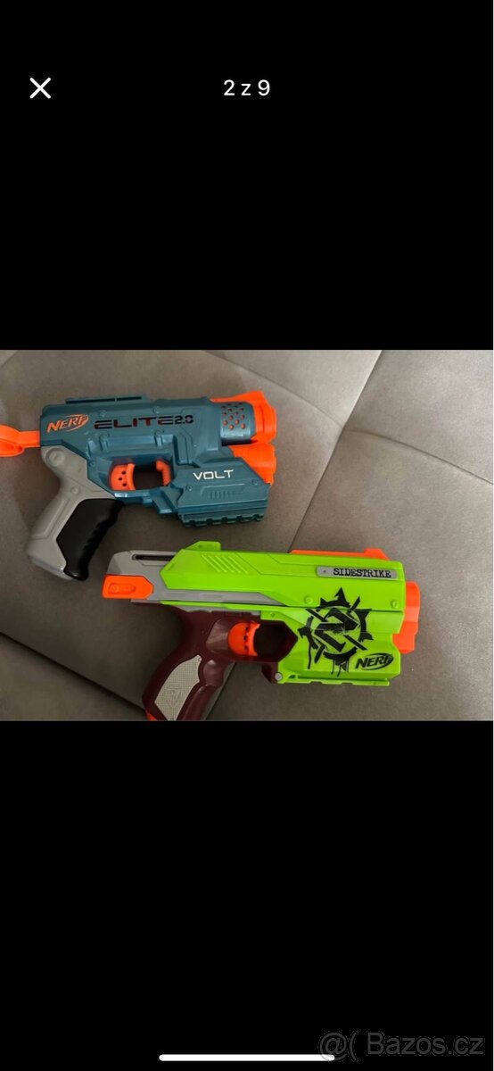Nerf Zombie + NERF - Elite 2.0 Volt SD 1 - 2