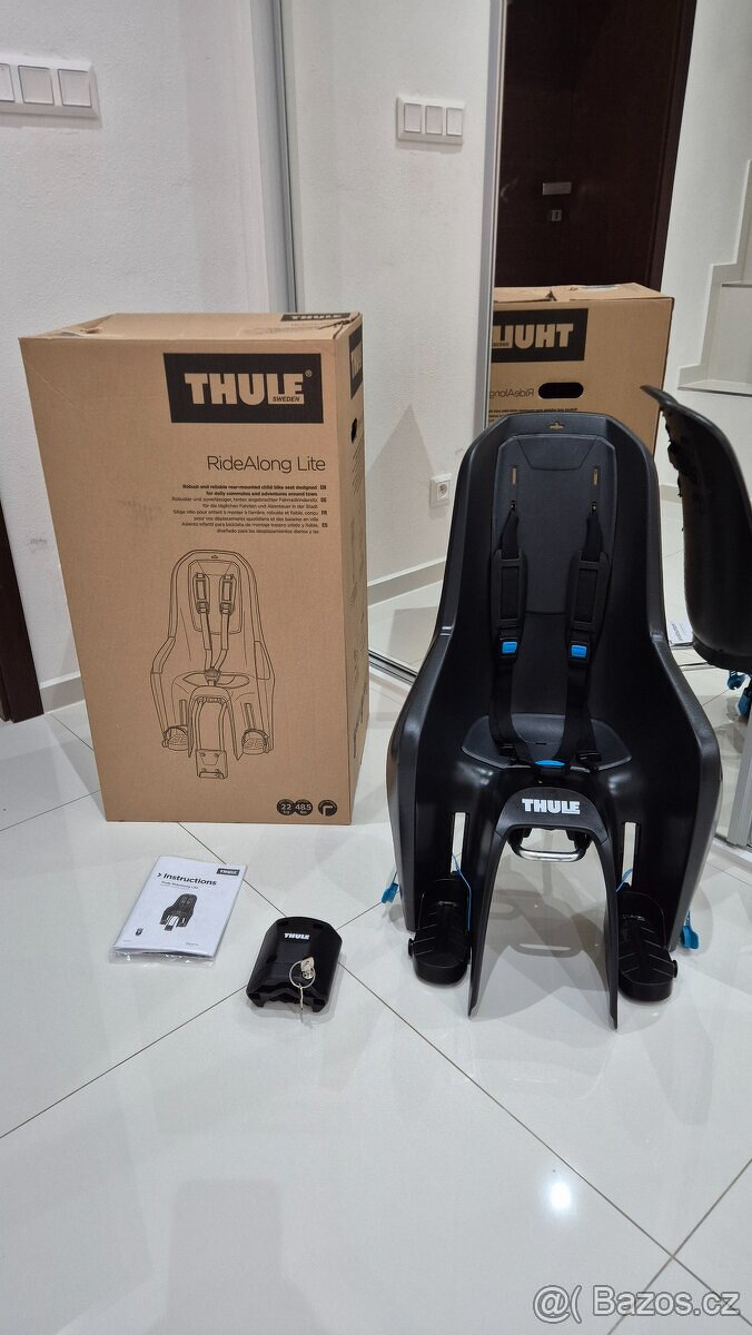 THULE cyklosedačka RideAlogn Lite - zánovní stav - 2