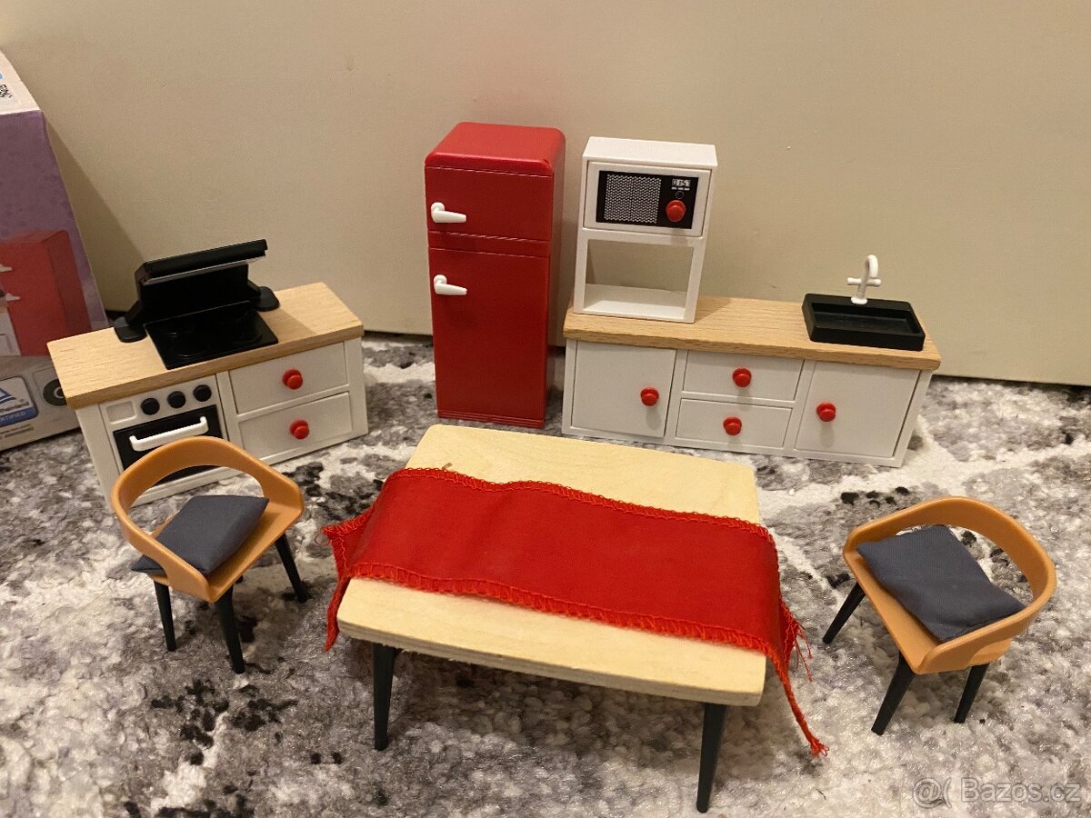 Nábytek kuchyňka- pro panenky do domečku na hraní - 2
