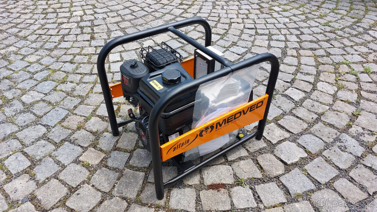 Nová elektrocentrála MEDVED Arctos 3000 B - 3kW, 230V - 2