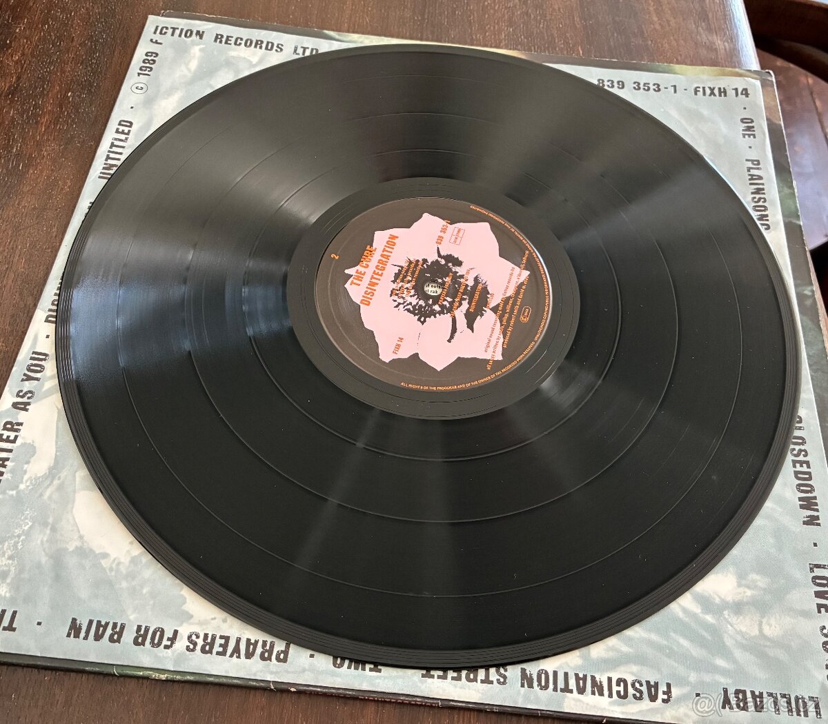 LP The Cure - Disintergration - 2