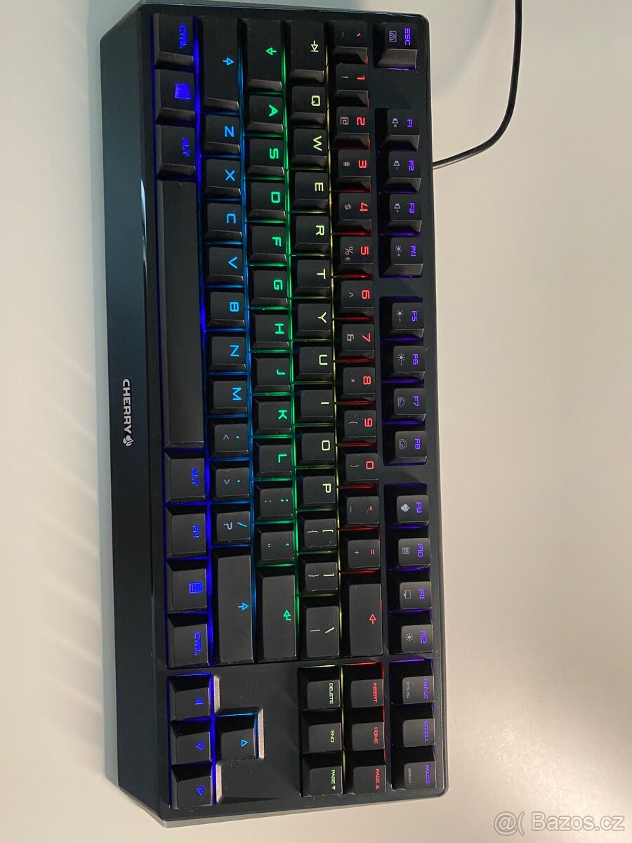 Mechanické klávesnice CHERRY MX Board 1.0 TKL RGB RED - 2