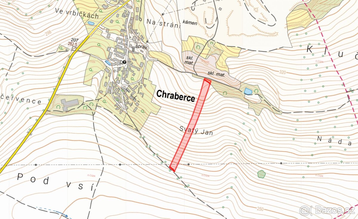 Zemědělská půda, prodej, Chraberce, Louny - 2