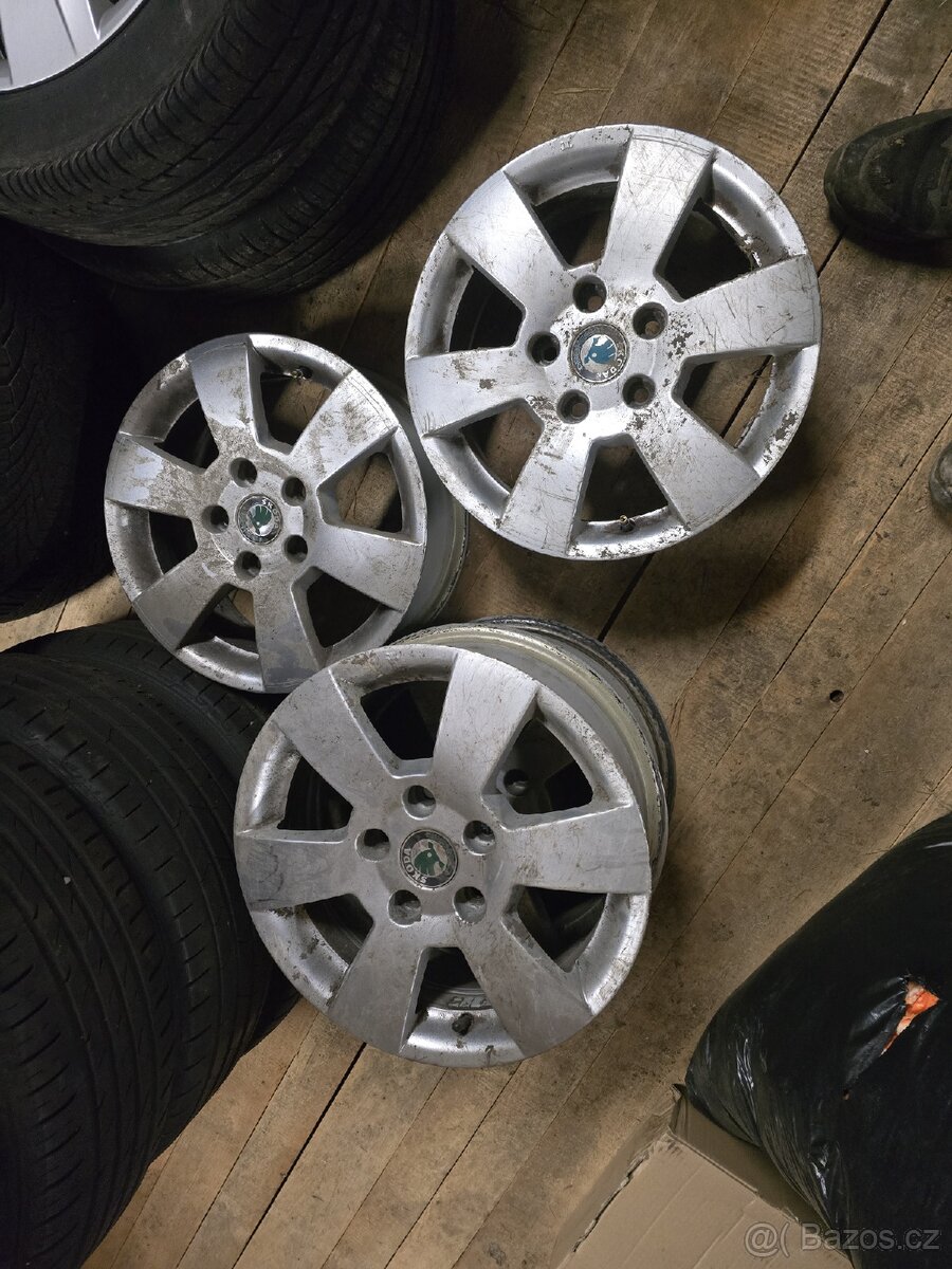 Originální alu kola škoda - 2