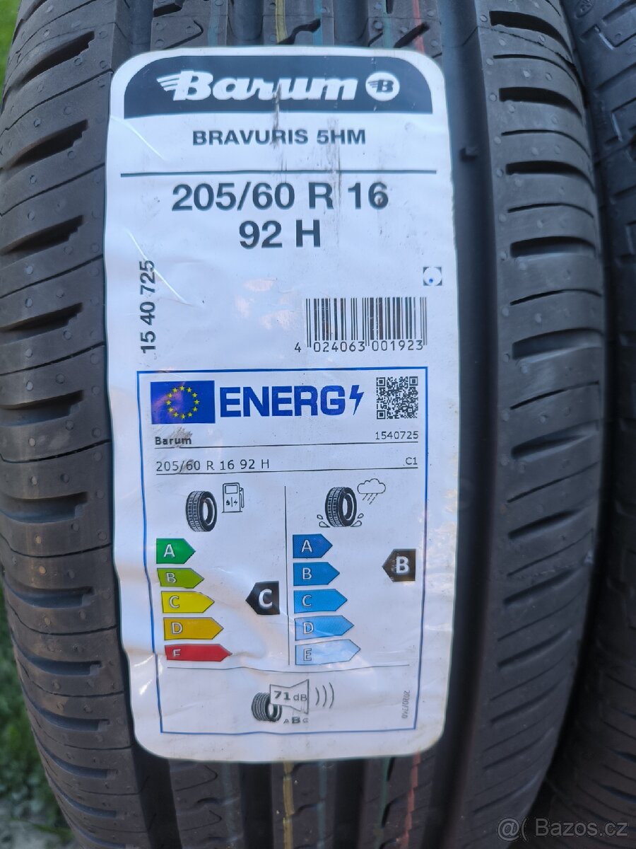 Nové Barum 205/60/16 - 2