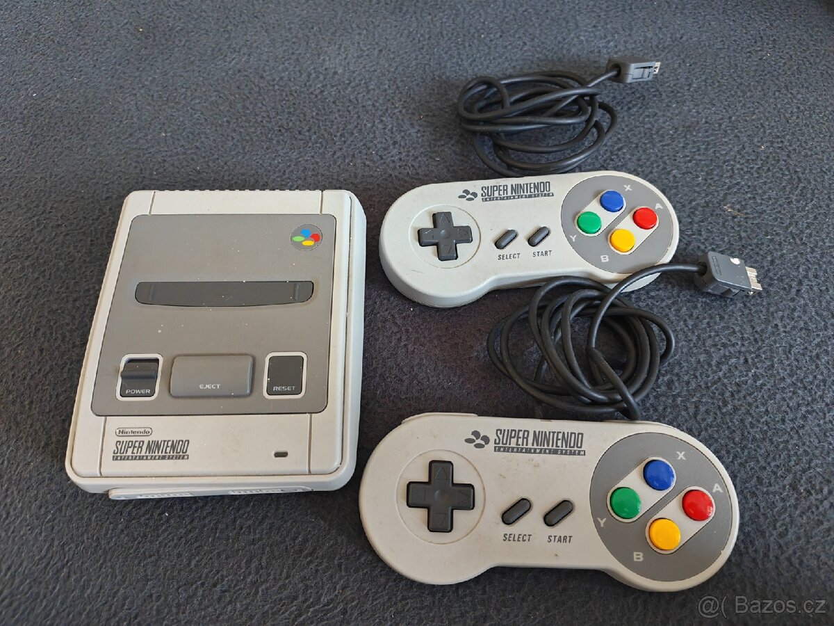 Mini: SNES – Top stav, 100% funkční (Originál) - 2
