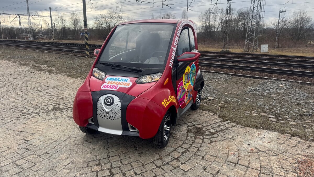 4-kolka,tříkolka,elektrický auto,elektro tříkolka