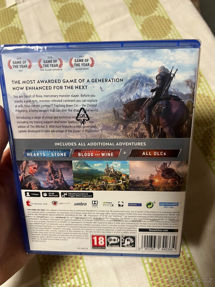 Zaklínač 3 ps5 witcher ps5 - 2