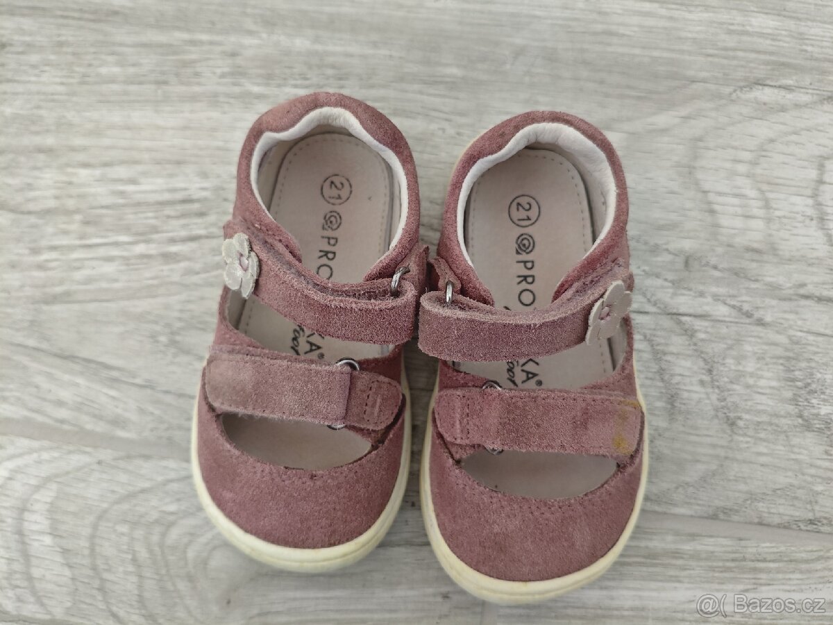 Protetika dívčí sandálky 21 - 2