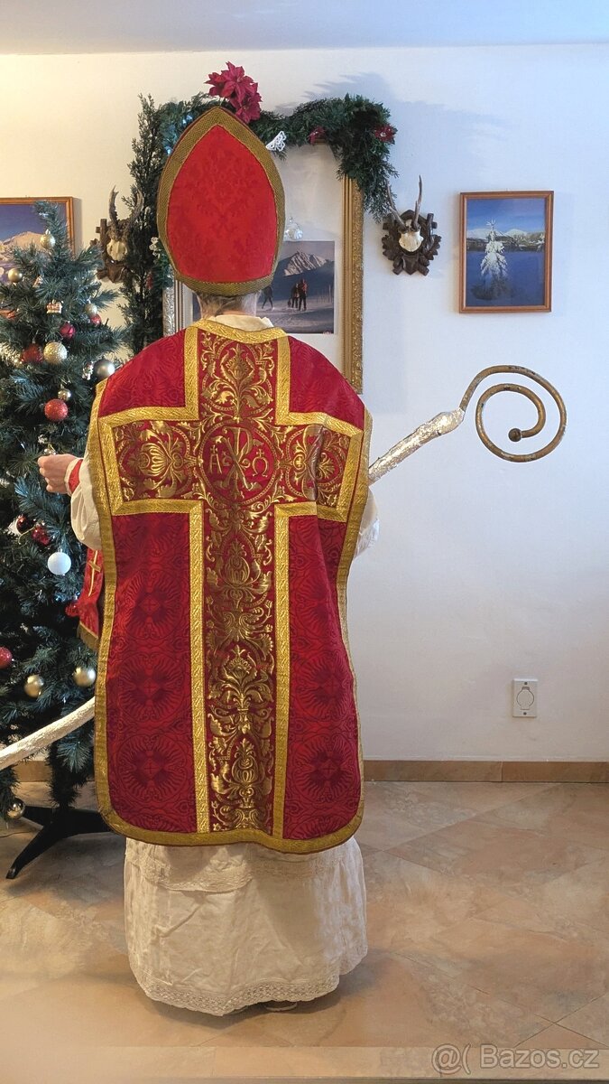 Prodám krásný kompletní kostým Mikuláše a čerta - 2