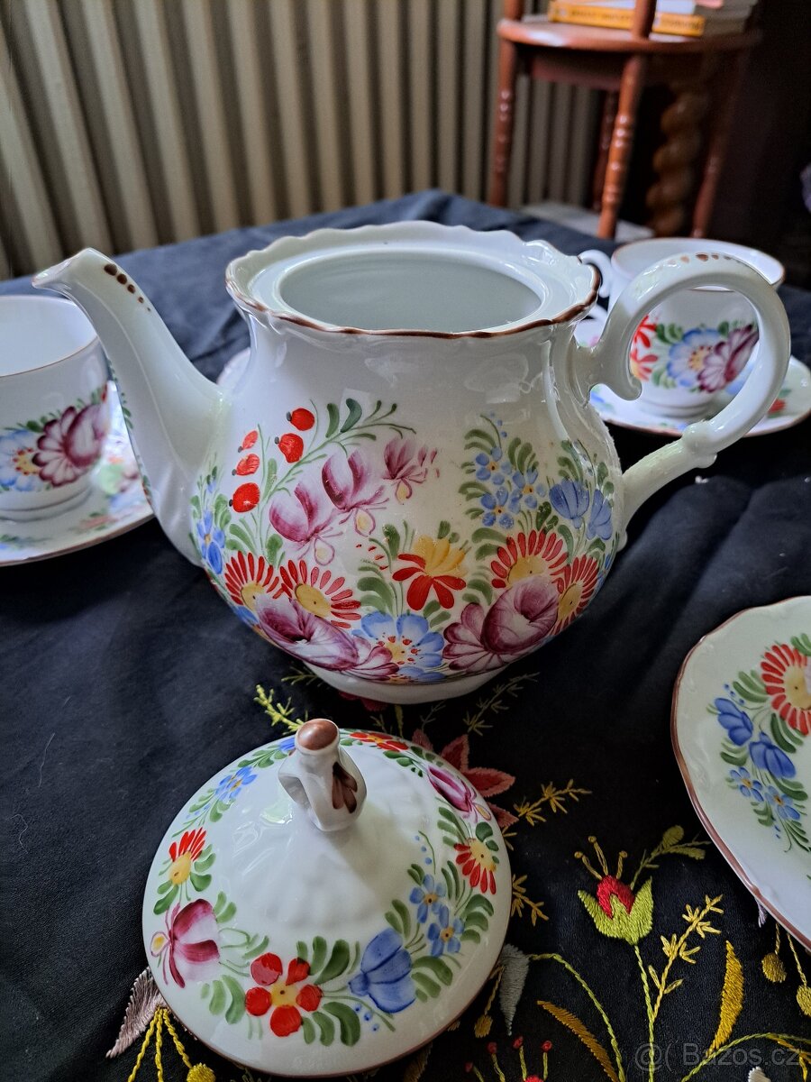 Chodská čajová souprava - 2