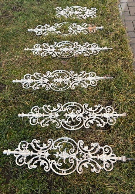 Staré litinové zábradlí - 2