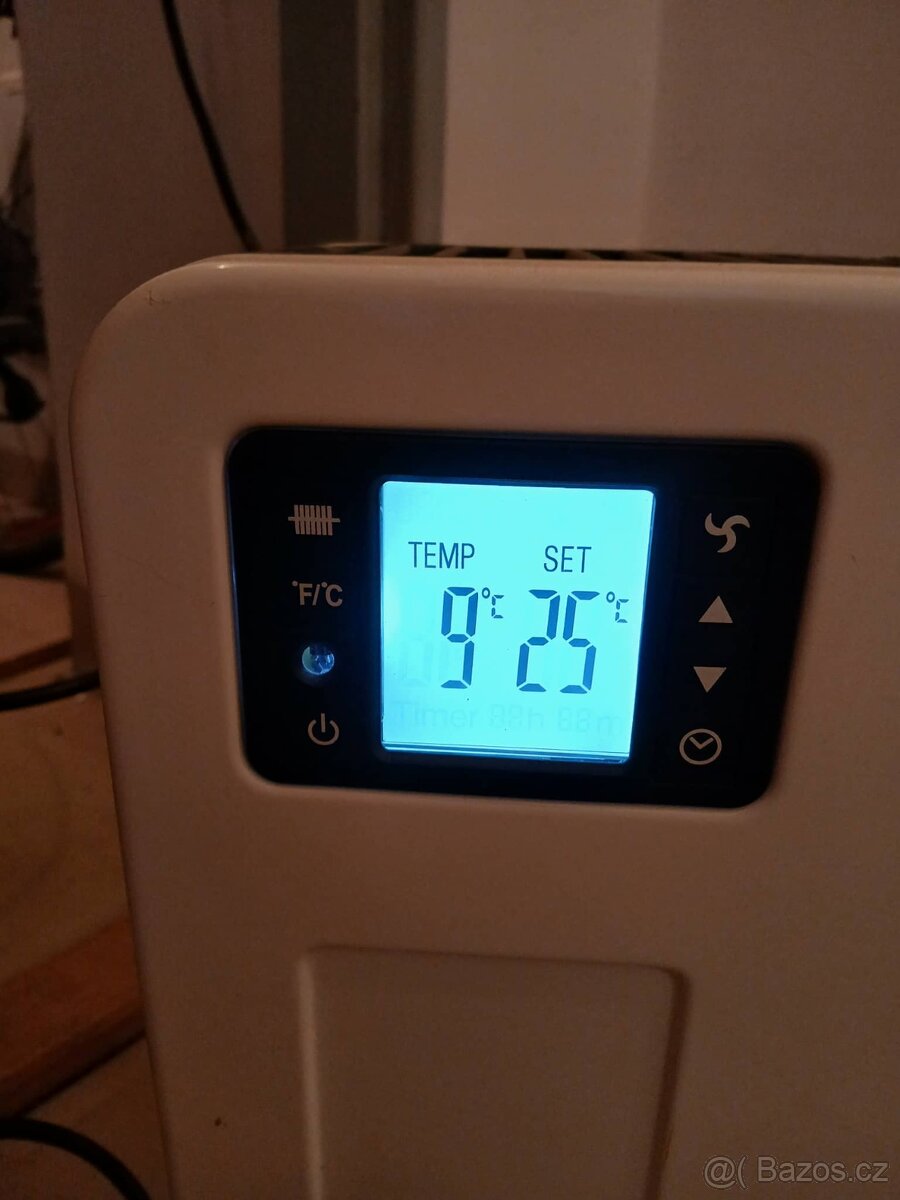 SilverCrest SKD 2300 B2 – 2300 W konvektor/přímotop - 2