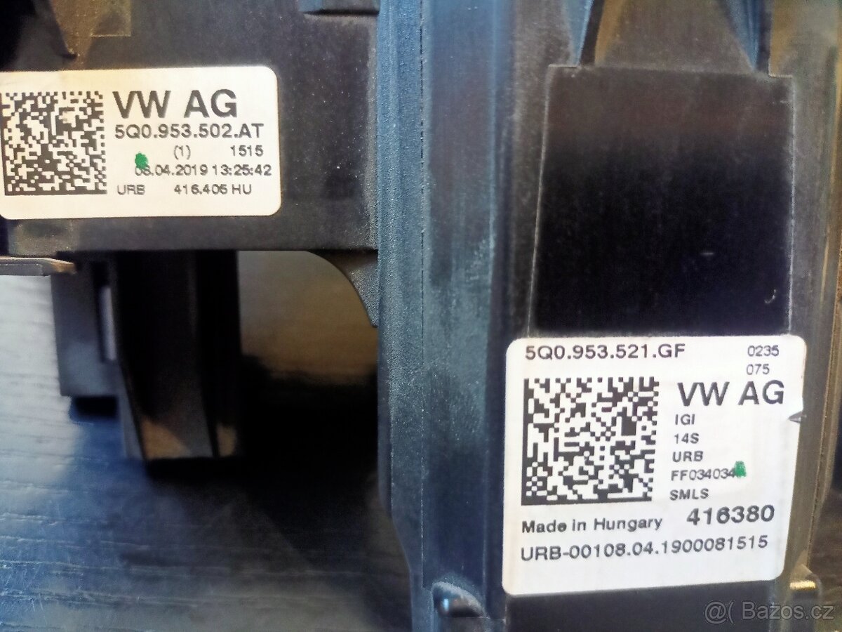 Páčky pod volant Superb 3 - 2