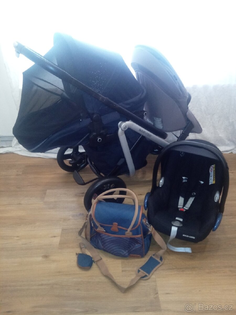 Sourozenecký kočárek Maxi Cosi. - 2