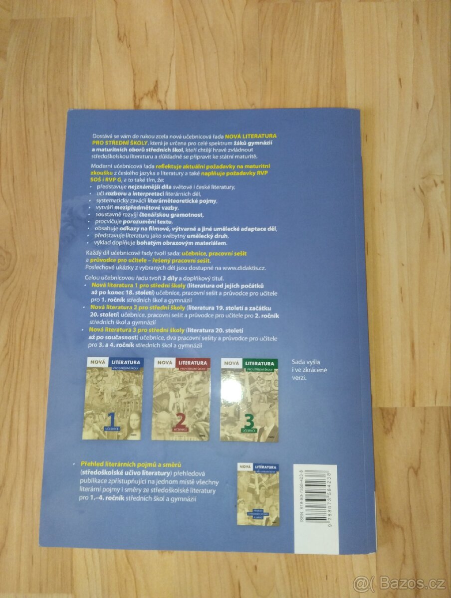 Pracovní sešit do literatury pro střední školy - 2