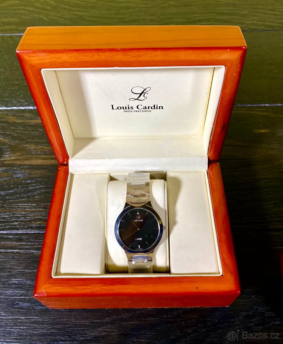 Prodám nové - pánské hodinky, Louis Cardin 321T,vodotěsné - 2