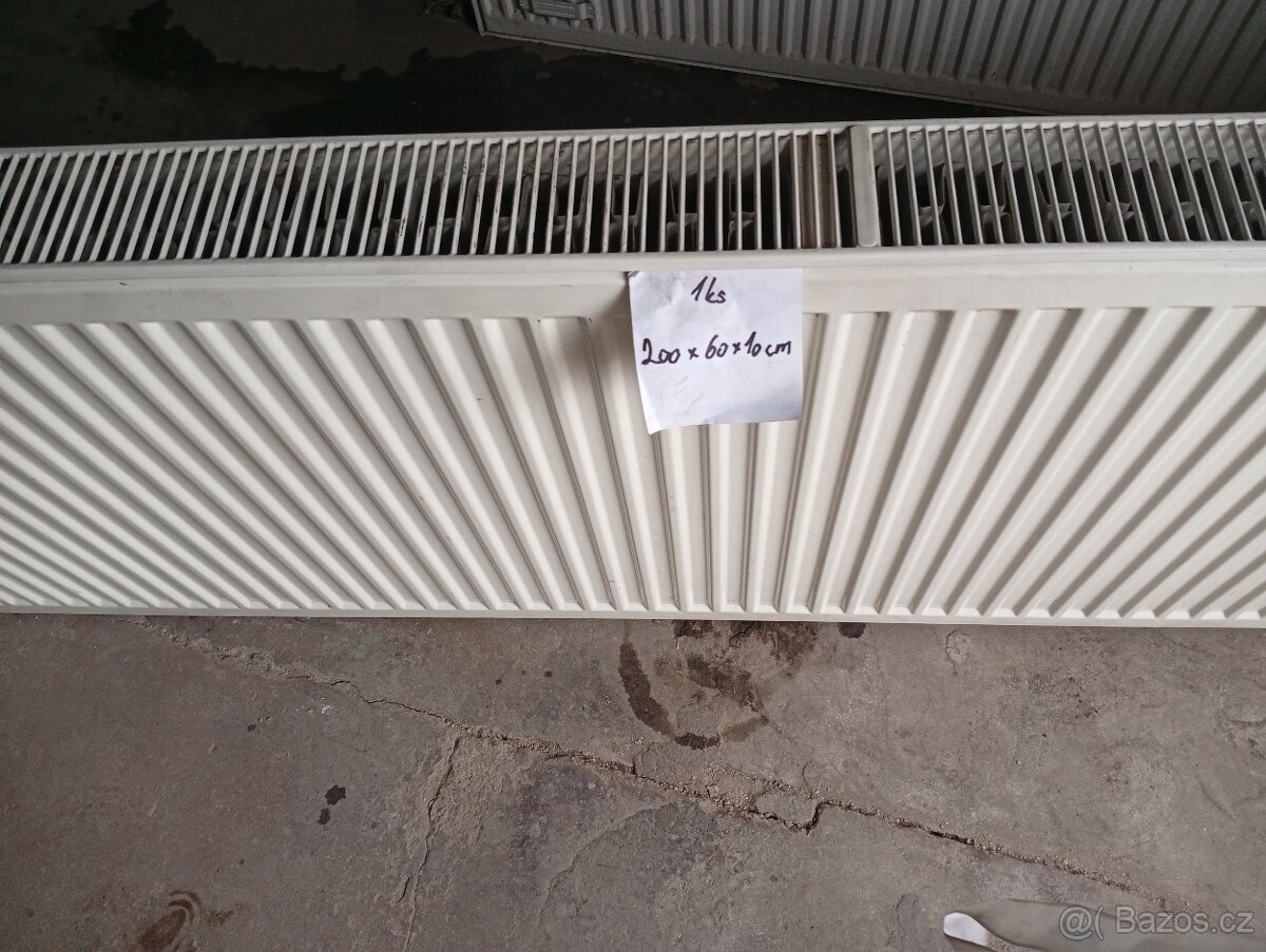 Více druhů radiátorů - 2