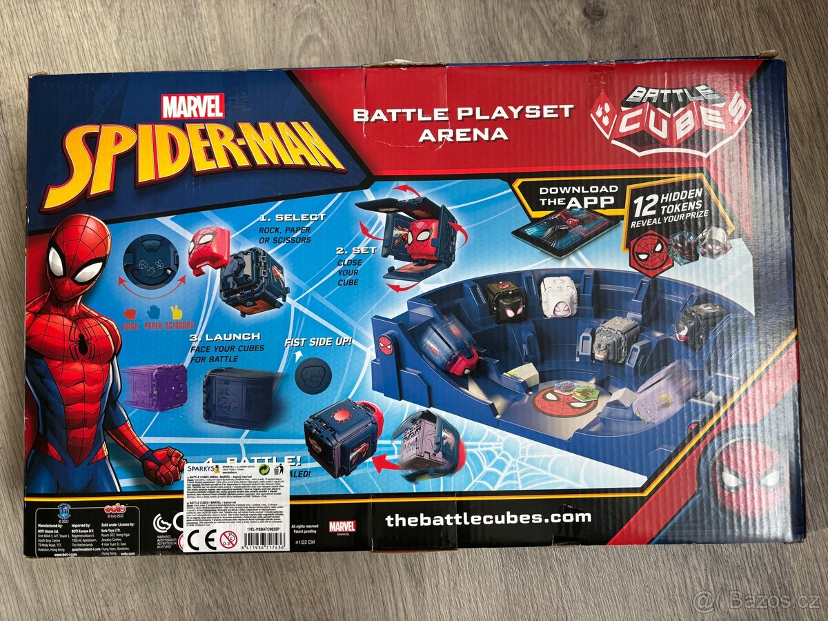 Battle Cubes Arena Spideman Venom - 2