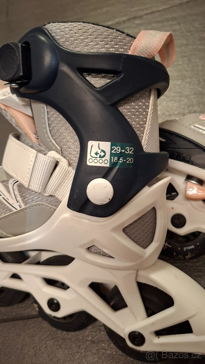 Dívčí kolečkové brusle rostoucí - 2