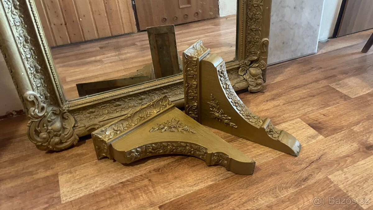 Starožitné zámecké zrcadlo - 2