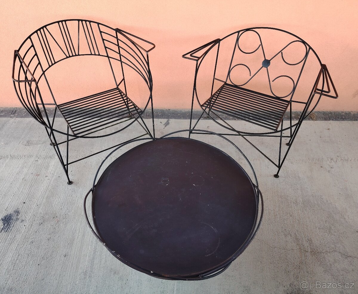 Zahradní set/sada nábytku. - 2