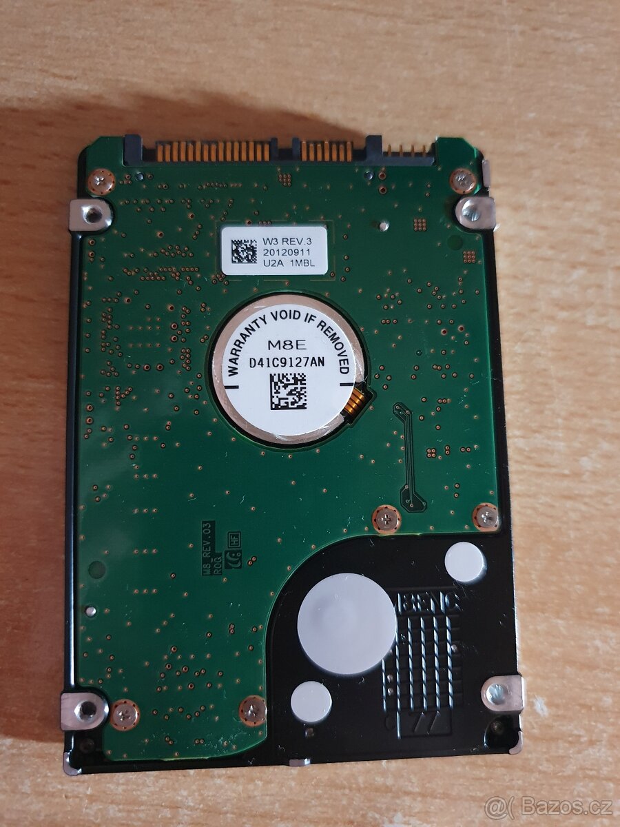 750gb sata do notebooku bez vadných sektorů. - 2