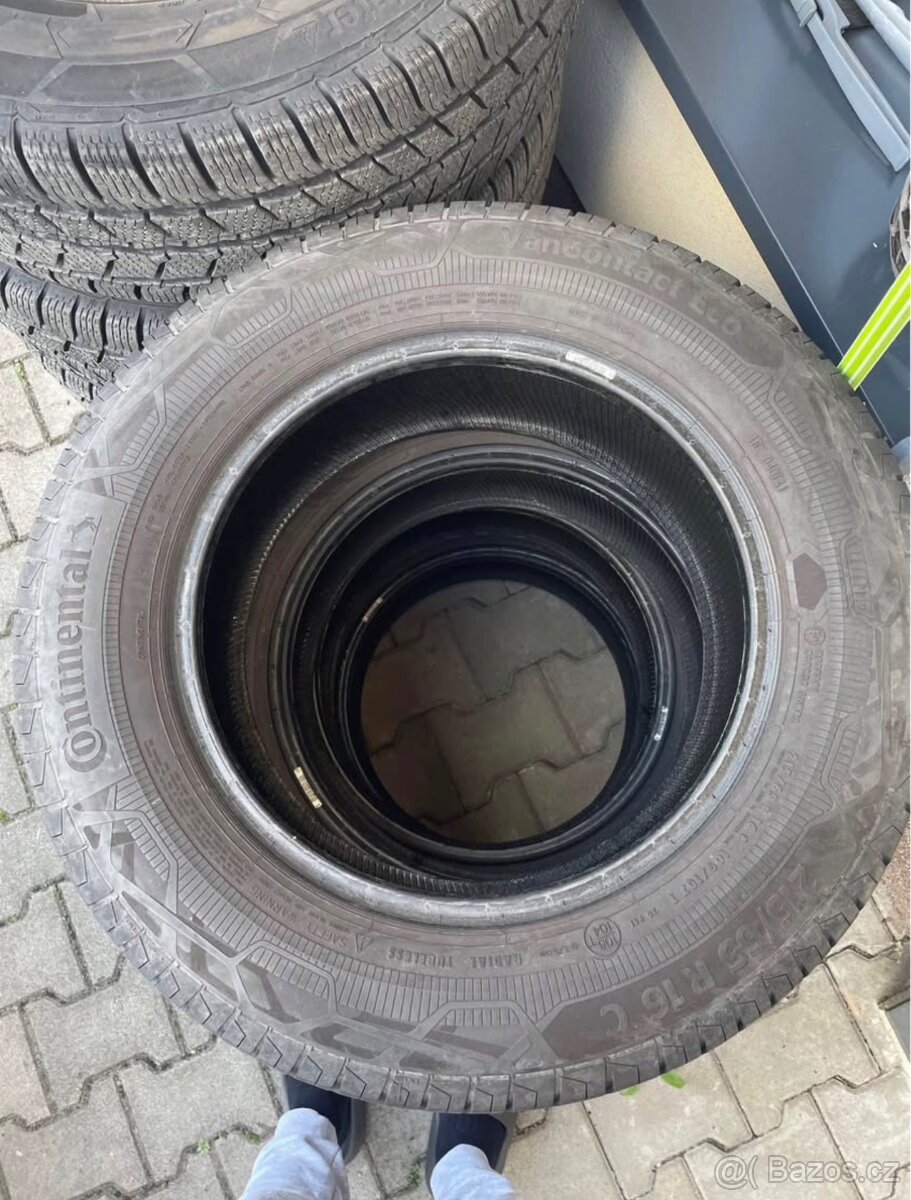 Letní PNEUMATIKY - Continental - 215/65 R16 C - 2