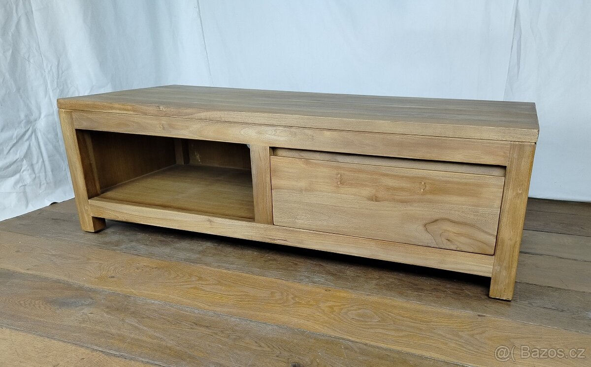 Nízká komoda - masiv TEAK - 2