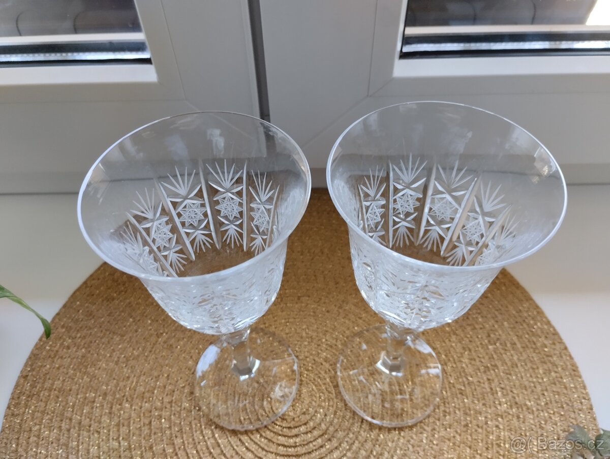 Broušené sklenice - 2