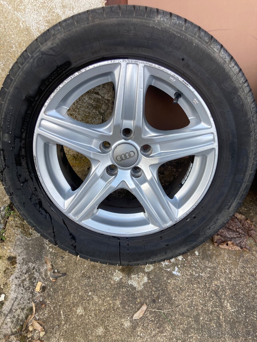 Alu kola 5x100 15”195/65/15 - 2