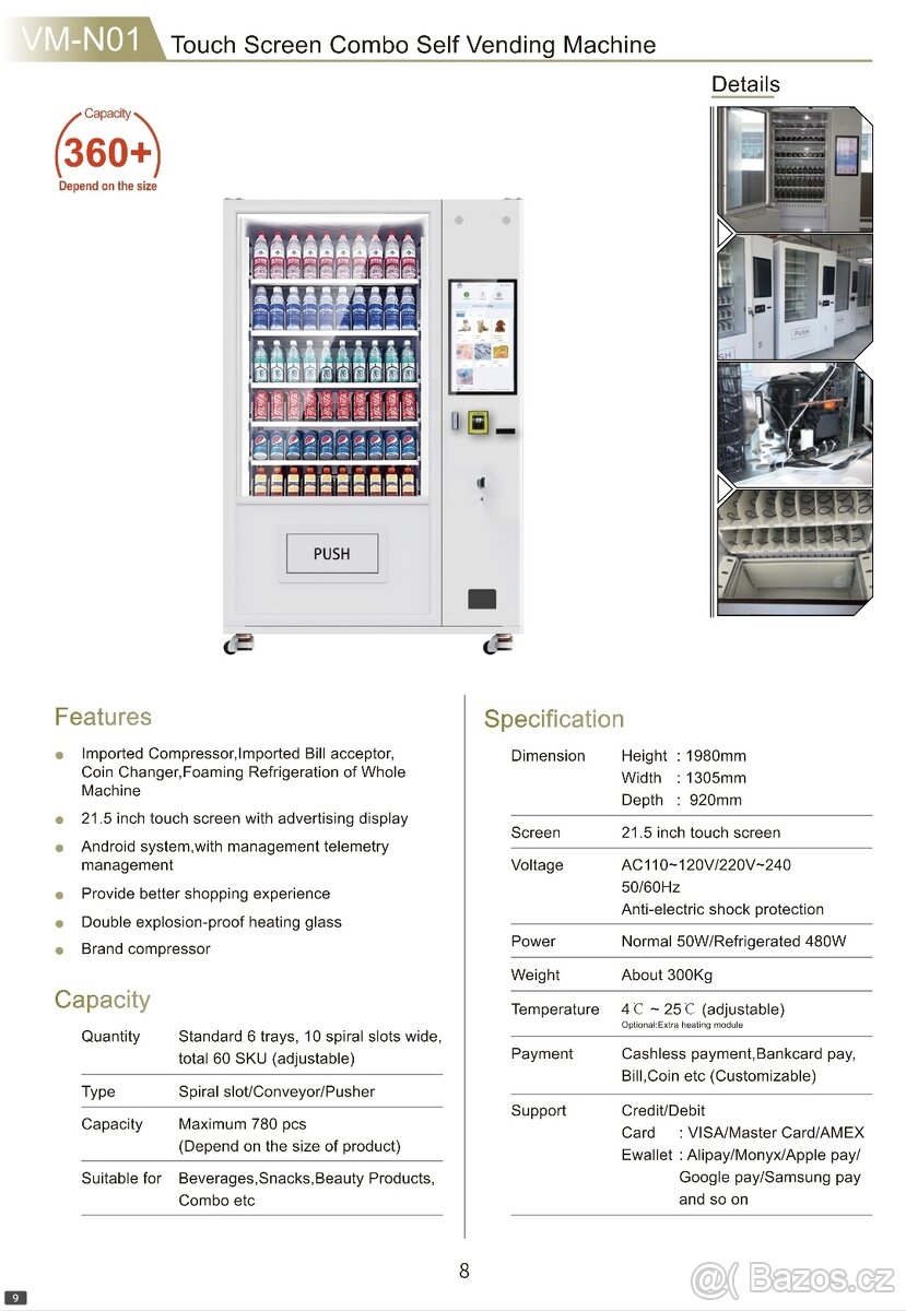 Velký prodejný automat (nový nerozbalený) - 2