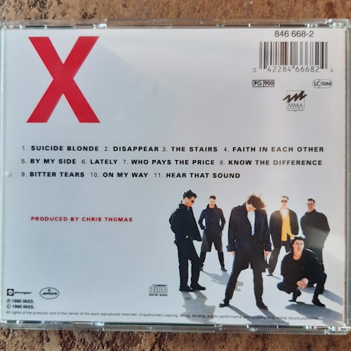 INXS "X" (CD) - 2