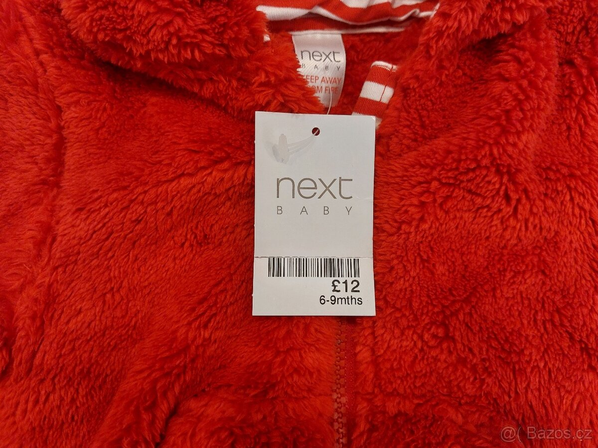 nová zateplená mikinka Next, vel 74 - 2