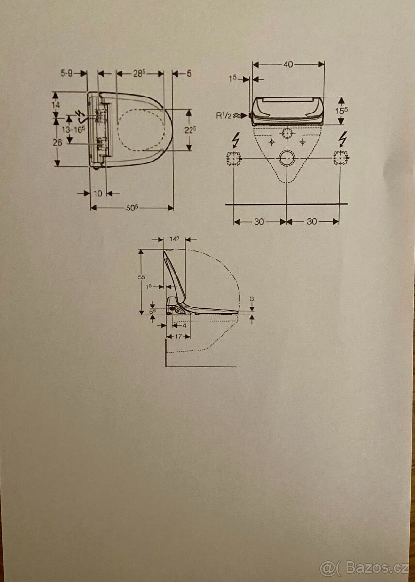 Bidetové sedátko - 2