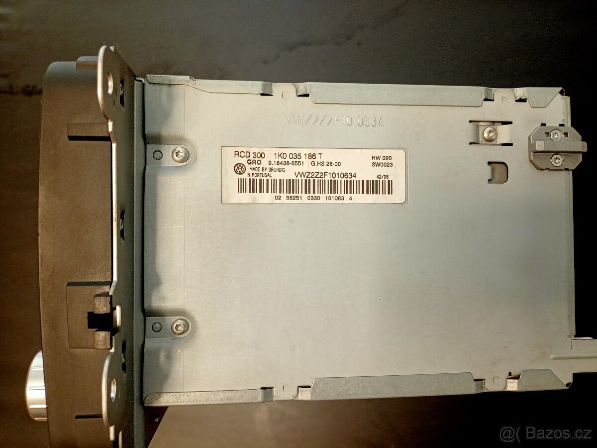 Autorádio vw Rcd300 grundig - 2