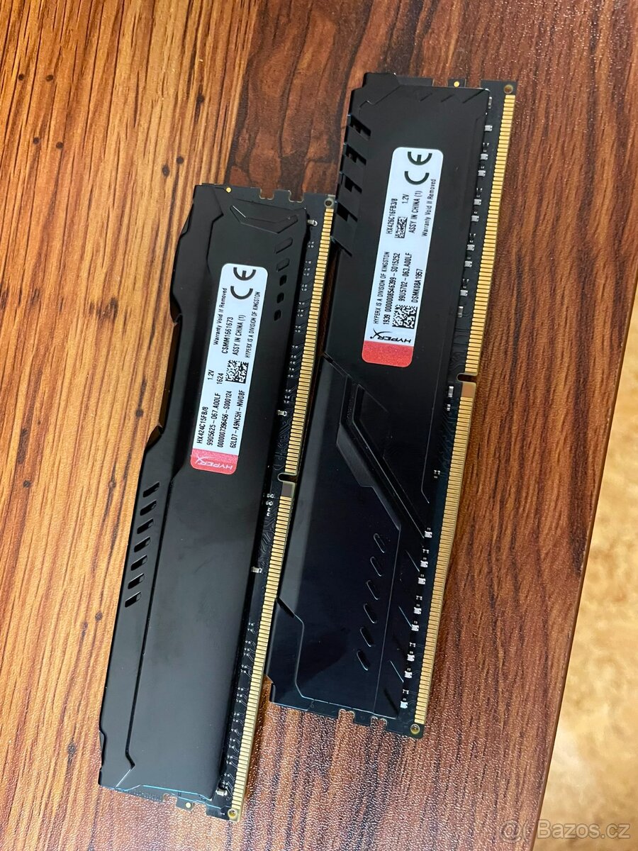 💾 RAM – 2× 8GB HyperX Fury DDR4 - 2
